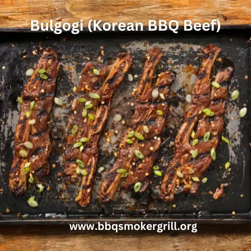 (Bulgogi) Korean BBQ Style Steak Easy Recipe with Korean BBQ Sauce