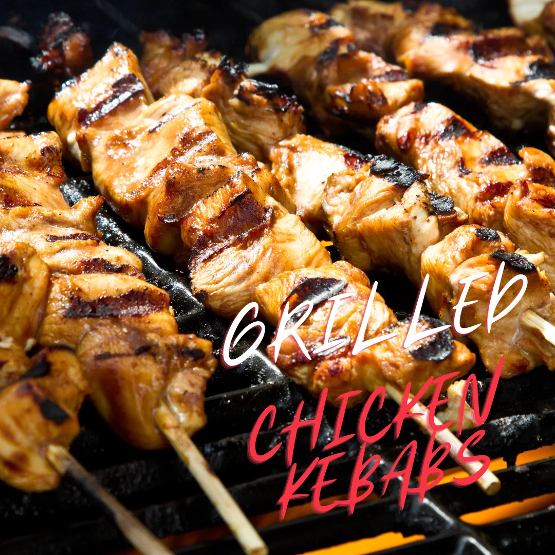 Grilled Chicken Kabobs on the Pellet Smoker Grills
