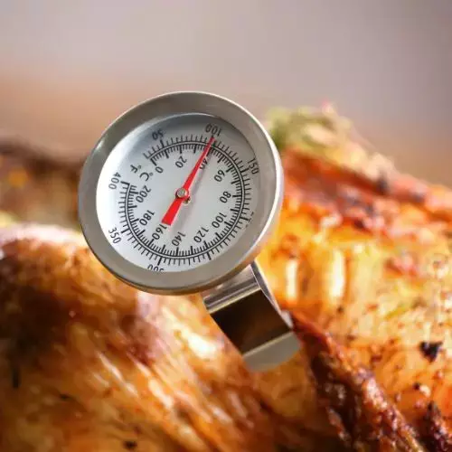 Internal Cooking Temp for Chicken is 165F or 74C