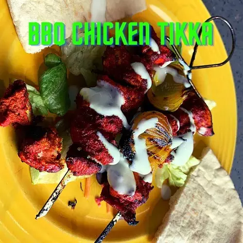 Easy BBQ Chicken Tikka Kebabs