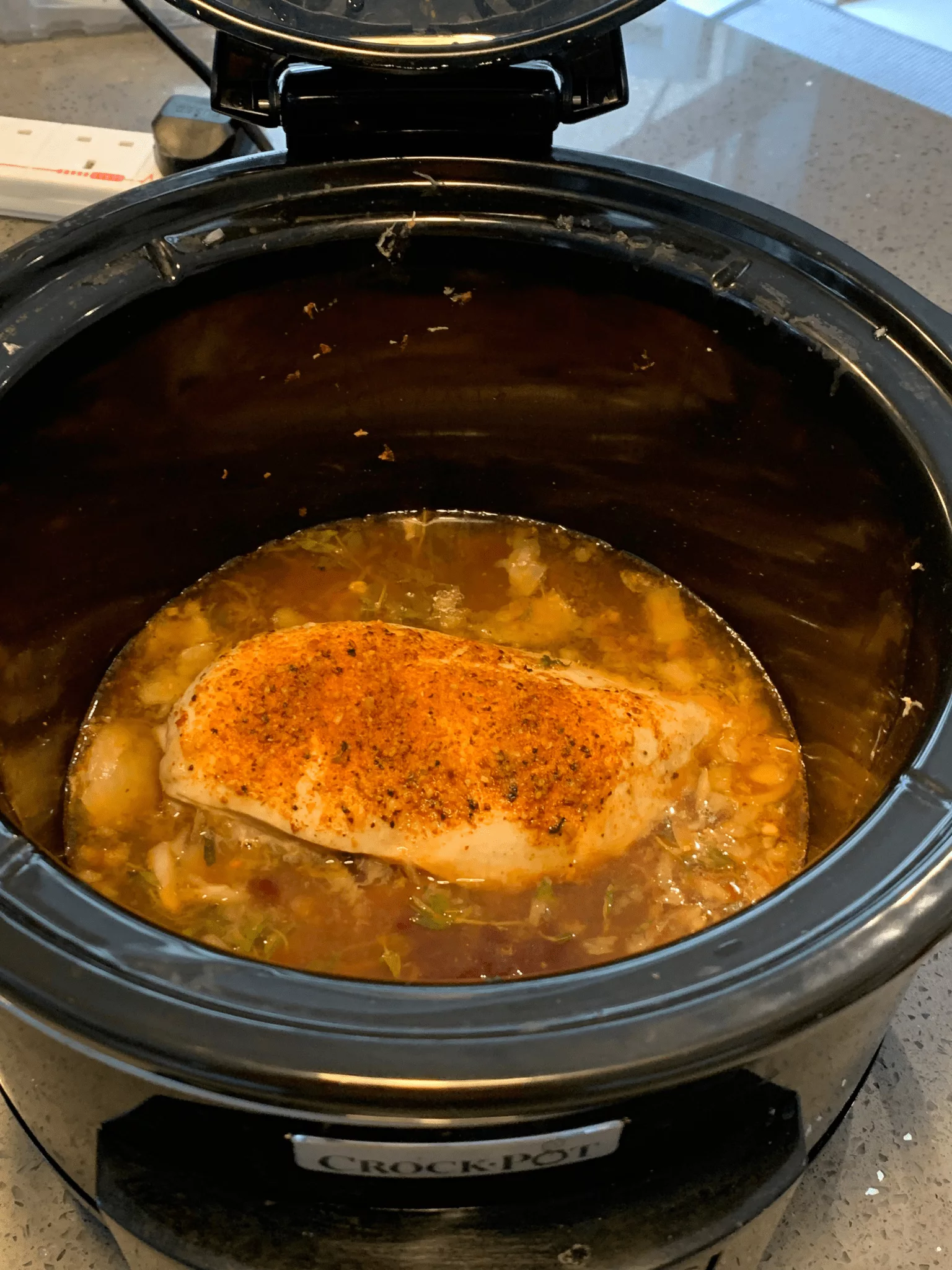 Slow Cooker BBQ Chicken Crockpot Recipe