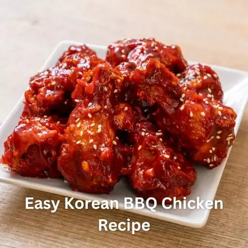 Easy Korean BBQ Chicken Recipe