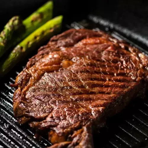 Ooni Meat Recipes - Skillet Steak 