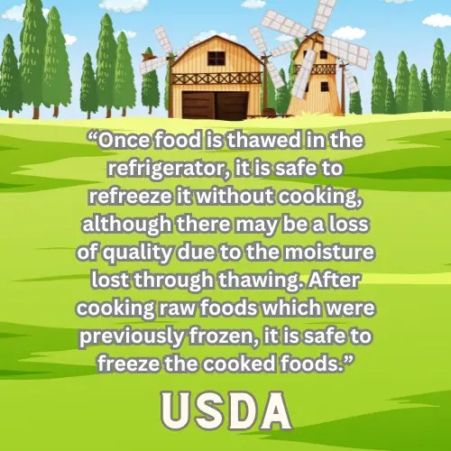 USDA Guidelines on 'Can You Refreeze Pork?'