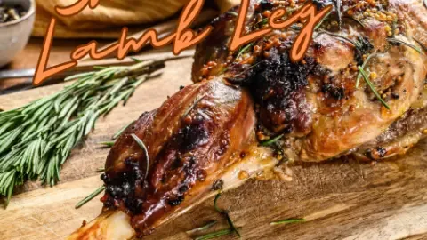 Smoked Lamb Leg Recipe